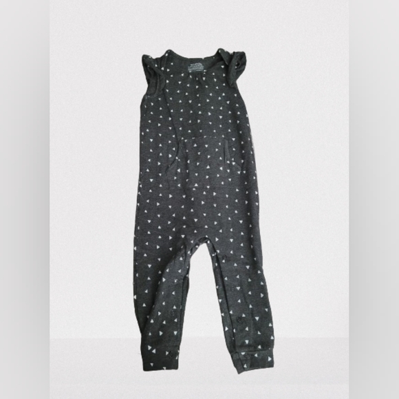 Stylish Black Kids Jumpsuit - Picture 1 of 3